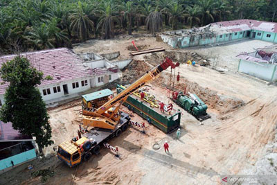 Akhirnya Semburan Gas Lumpur di Pekanbaru Berhenti Setelah 10 Hari